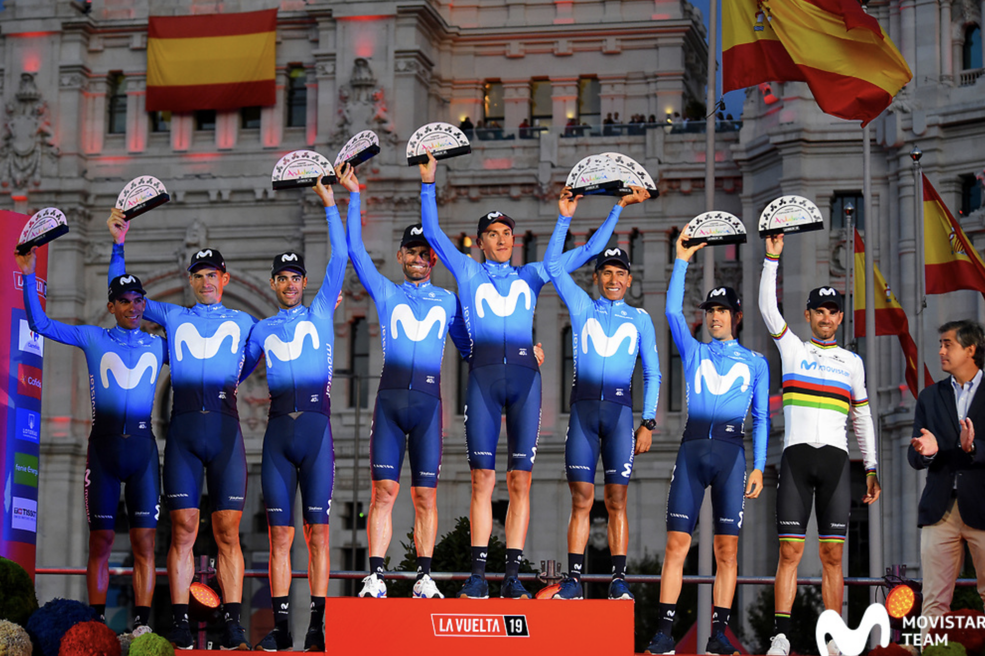 Imanol Erbitiren Movistar Team, Vueltako talderik onena