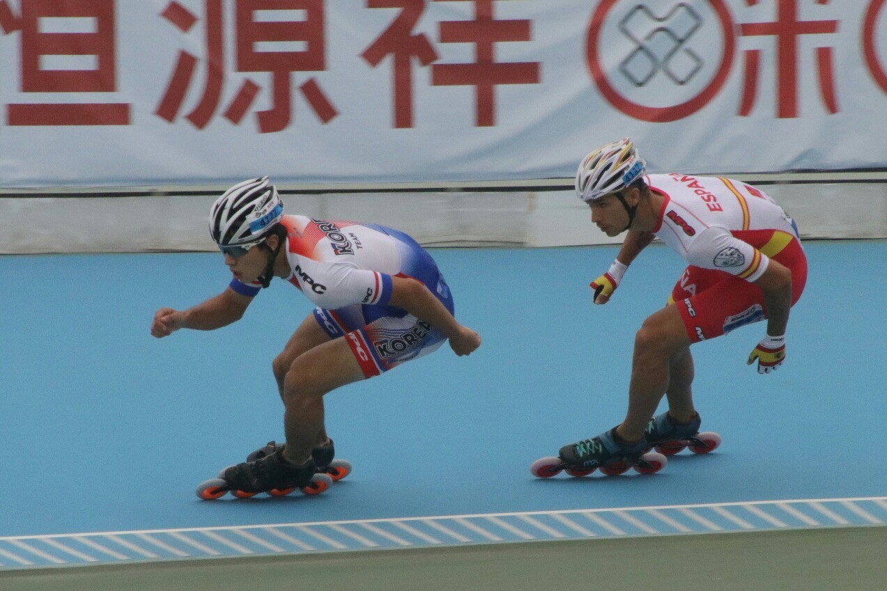 Ioseba Fernandez brontzezkoa 500 m esprintean