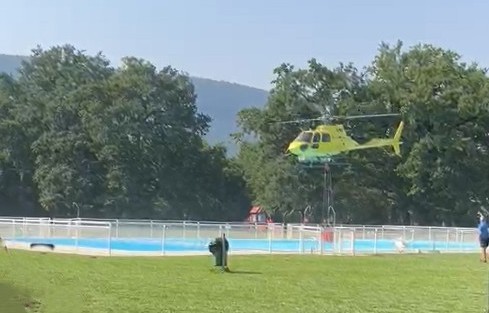 Intxusburu aldeko sutearekin, lasaitasun mezua