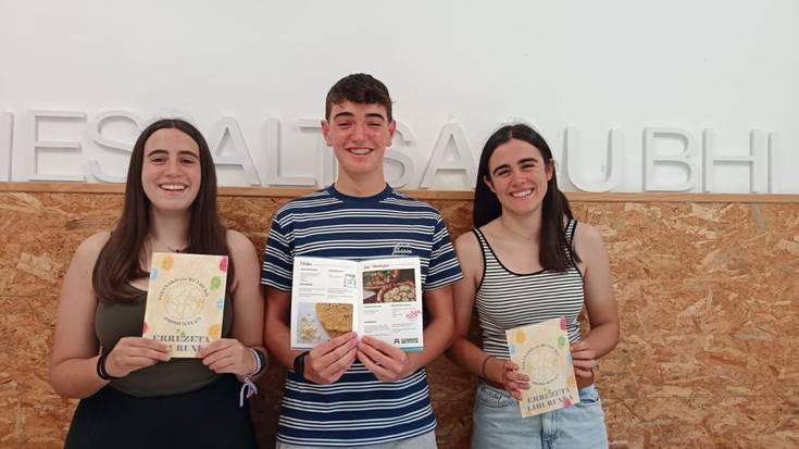 Altsasu Institutuak errezeta liburuxka egin du