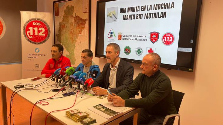 'Manta bat motxilan', Beriainen eta Lizarragako Portuan