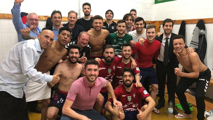 Osasuna Magnak Barça Lassa liderra mendean hartu zuen