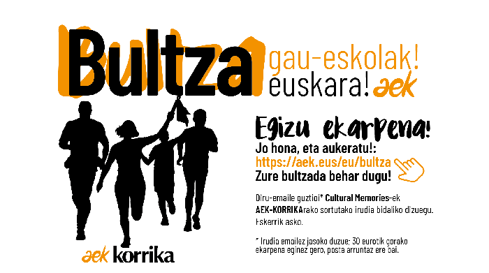 Bultza euskaltegiak! Bultza euskara!