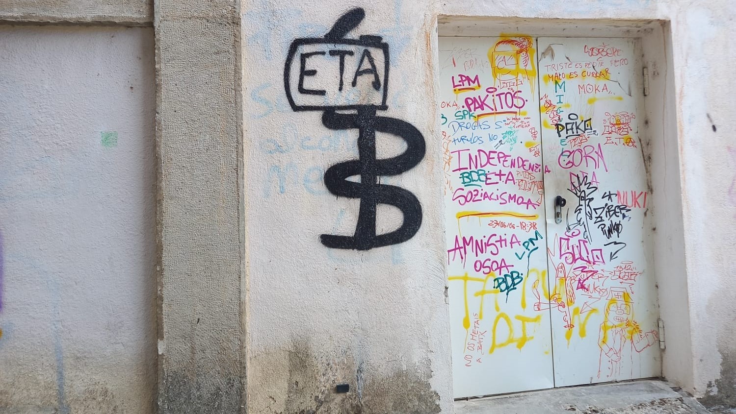 UPNk mehatxuzko pintadak eta ETAren aldekoak ezabatzea eskatu du