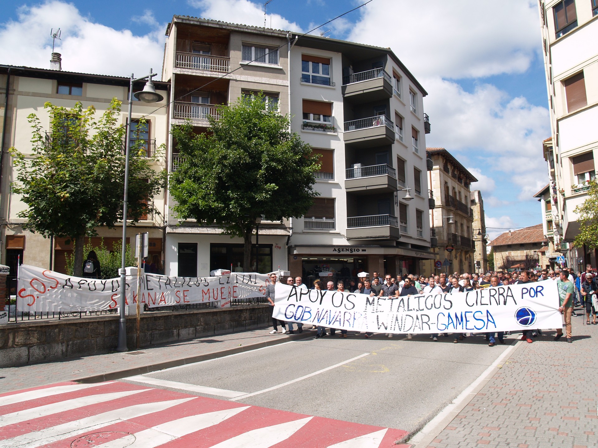 Babesa Apoyos Metalicoseko langileei