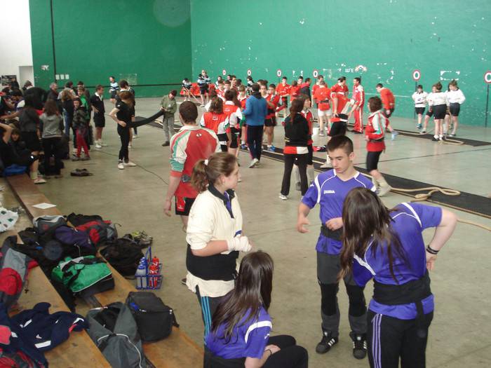 Sokatira festa Etxarrin