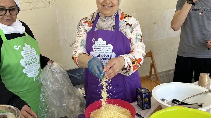 Arrozaren bueltan, mundua