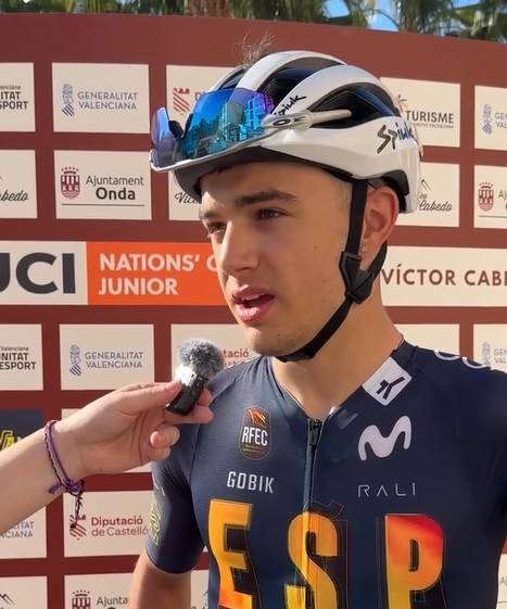 Luca Martinez ikusgarri Junior mailako Nazioen Kopako Volta Castelló-n