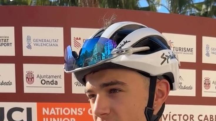 Luca Martinez ikusgarri Junior mailako Nazioen Kopako Volta Castelló-n