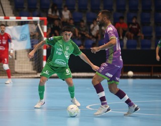 Magna Xota bukaerara arte saiatu zen, baina Palma Futsalen kontra, ezin