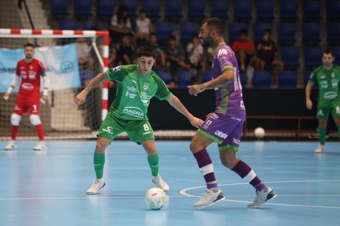 Magna Xota bukaerara arte saiatu zen, baina Palma Futsalen kontra, ezin