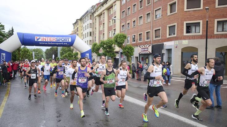 Estarriaga, Sobredo eta Beunza Iruñeko podiumean