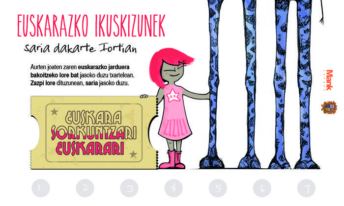 Iortiako euskarazko emanaldietara joaten diren haurrak saria izanen dute