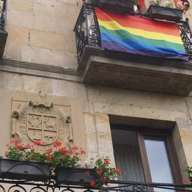 'Garenaz harro gaude' elkarretaratzea, LGBTIQ+ askapenaren egunean