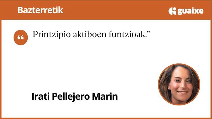 Printzipio aktiboen funtzioak