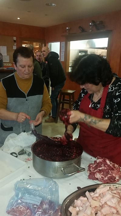 Txerriari gorazarre La Encinan