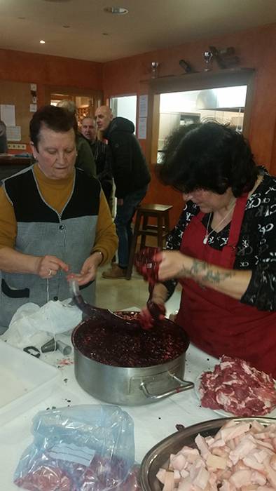 Txerriari gorazarre La Encinan