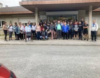 Lanbide Heziketako ikasleek paseo osasuntsuan parte hartu dute
