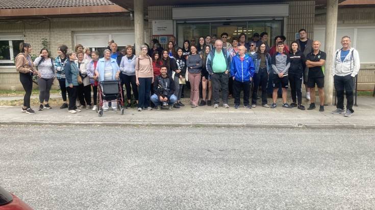 Lanbide Heziketako ikasleek paseo osasuntsuan parte hartu dute