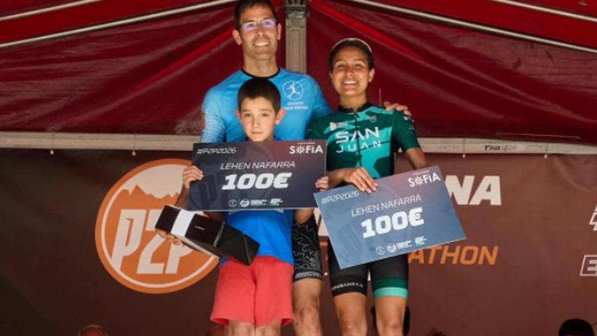 David Gonzalo lehen nafarra P2P irristaketa maratoian