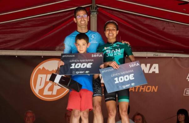David Gonzalo lehen nafarra P2P irristaketa maratoian