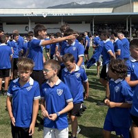 Gaztetxoen futbol torneoa Lakuntzan