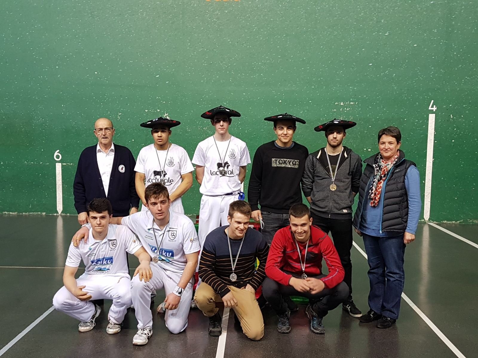 Nazabal eta Arbizu Euskal Ligako txapeldunak