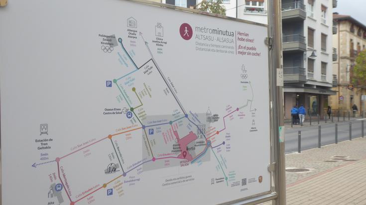 Oinez, herrian dena pauso gutxitara dago