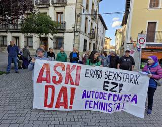 Irmoki salatu dute Iruñeko hilketa matxista