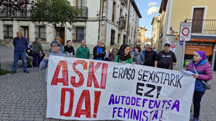 Irmoki salatu dute Iruñeko hilketa matxista