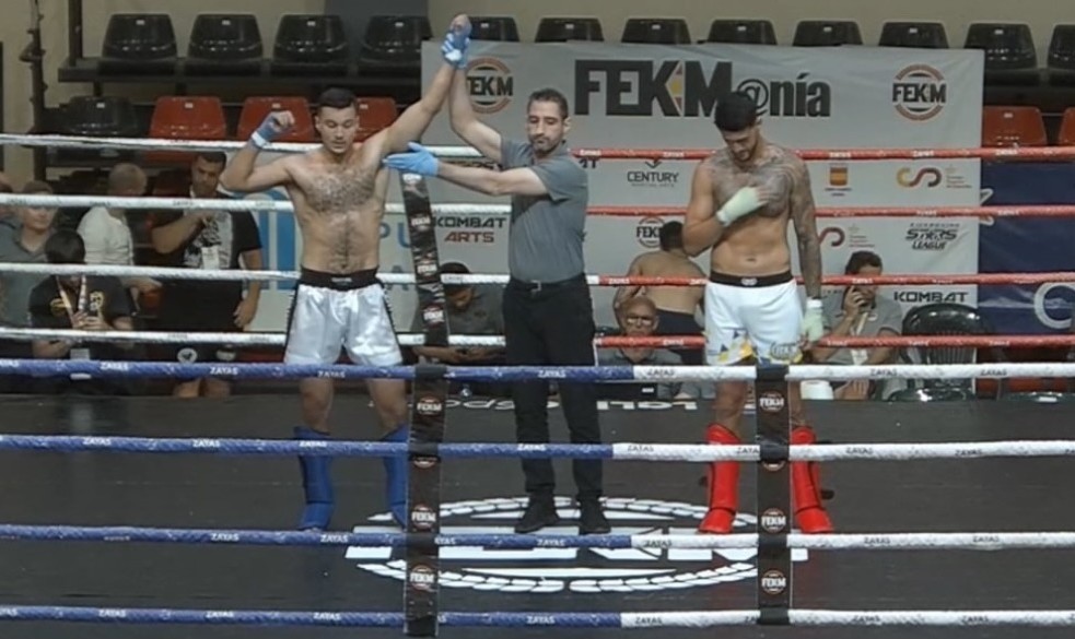 Hamdi, Espainiako kickboxing txapelduna