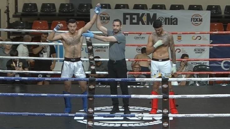 Hamdi, Espainiako kickboxing txapelduna