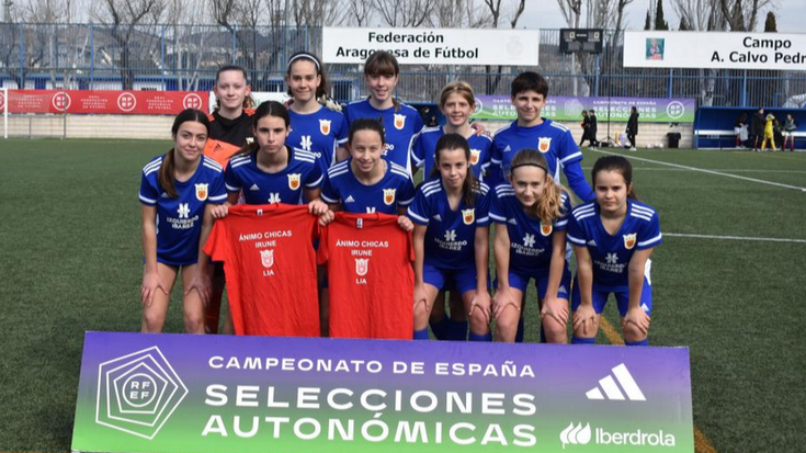 14 urtez azpiko Nafarroako selekzioa Urrezko Fasean erori egin zen