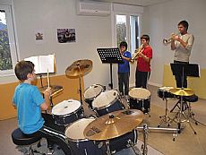 Musika eskoletako ikasleak Eguberrietarako prest