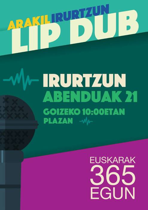 Euskarak 365 egun Lip-dub grabaketa