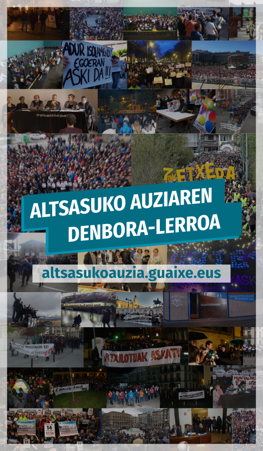 Altsasuko auziaren kronologia berritua
