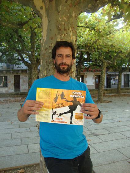 Juantxu Zabala: "Kirola Euskaraz kanpainarekin hizkuntza irizpideak betetzen ari gara"