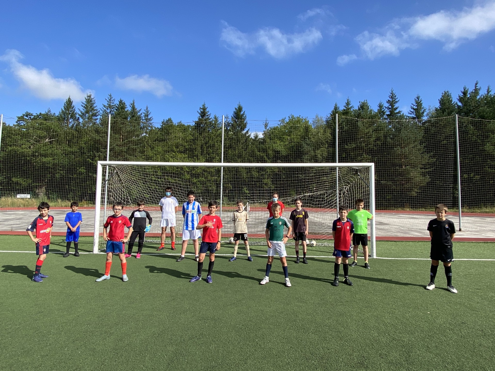 Futbolean, distantziara