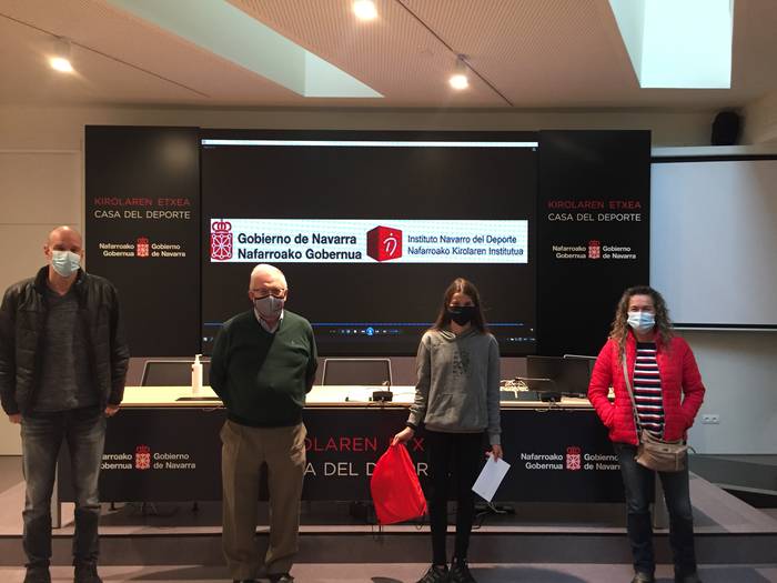 Leire Lazkoz Romerok Kirolaren Balioak Positiboan saria jaso du