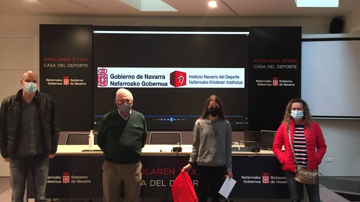 Leire Lazkoz Romerok Kirolaren Balioak Positiboan saria jaso du