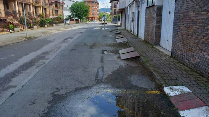 Zortzi kaletan hobekuntza lanak eman ditu Altsasuko Udalak