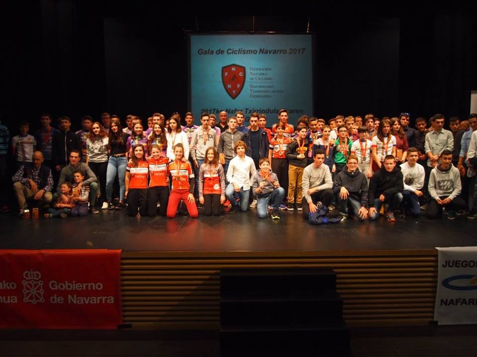 Txirrindulari sakandarrak protagonistak Nafarroako Txirrindularitza Galan