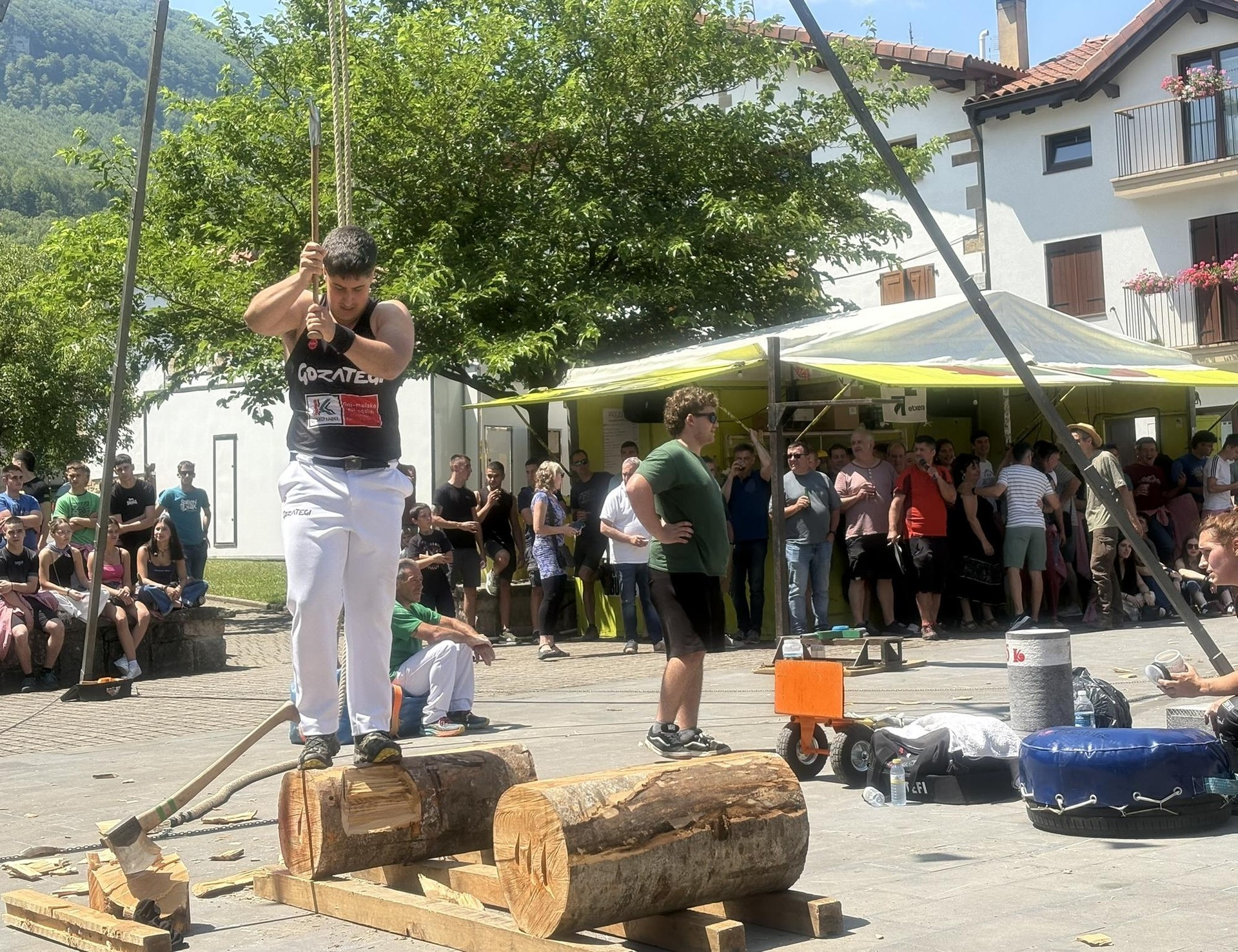 Ioan Goikoetxeak eta Eñaut Oiarbidek Nafarroako III. Mailako Aizkora Txapelketari ekingo diote