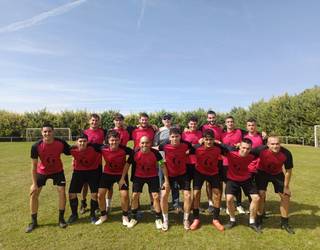 Zaldua futbol taldeak 40 urte