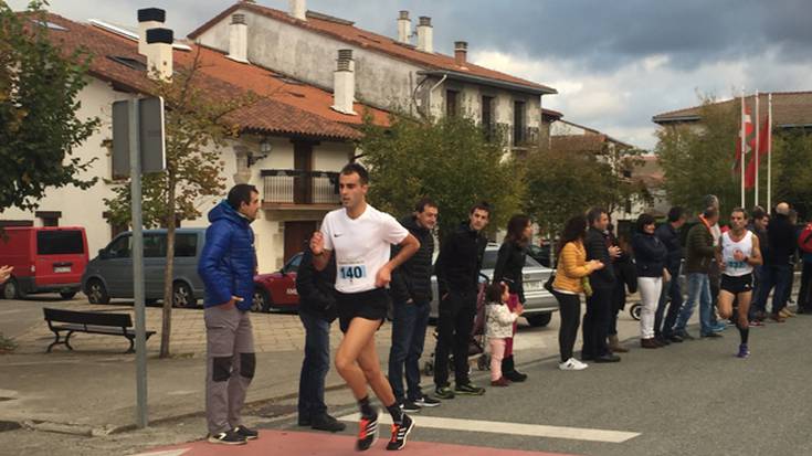 Sakanako Herri Lasterketan Madejón eta Gil txapeldun