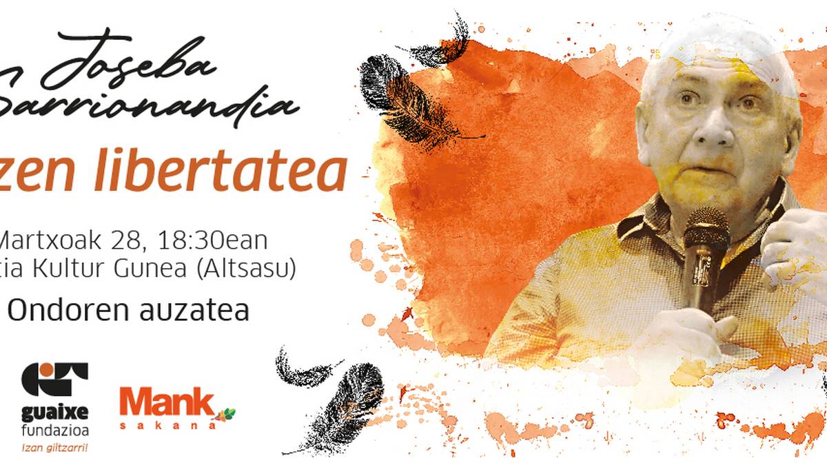 GUAIXE-ren 30. urteurrena, Sarrionandiarekin
