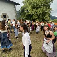Arruazuko San Pedrora erromeria, festei hasiera emateko