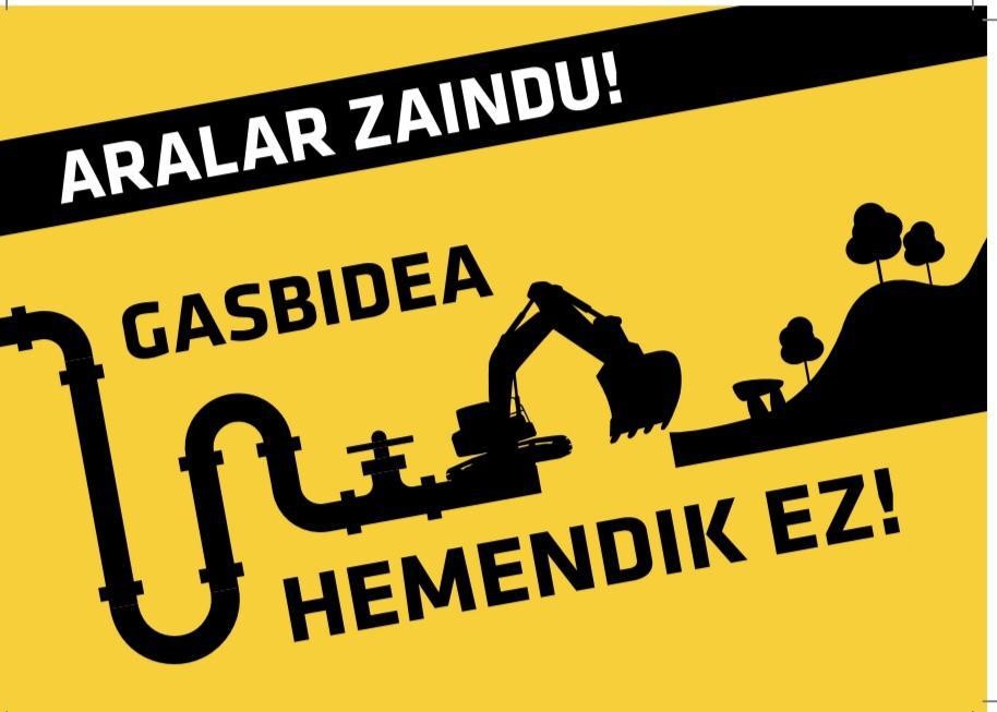 Aralarko gasbidearen trazadura bertatik bertara ezagutzeko ibilaldia