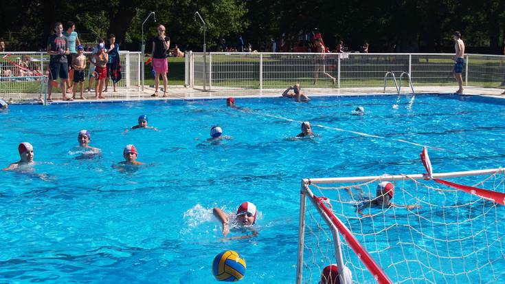 Asteartean waterpoloa Lakuntzan