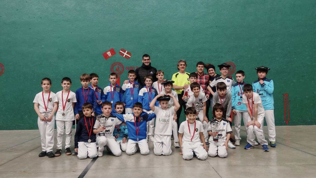 Sutegiko txapelak, banatuta